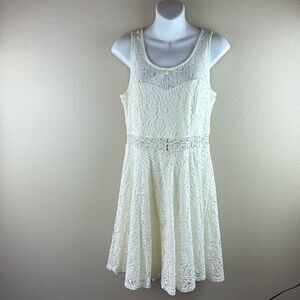 American Rag Cie Sleeveless Lace Dress With Lining Size Large